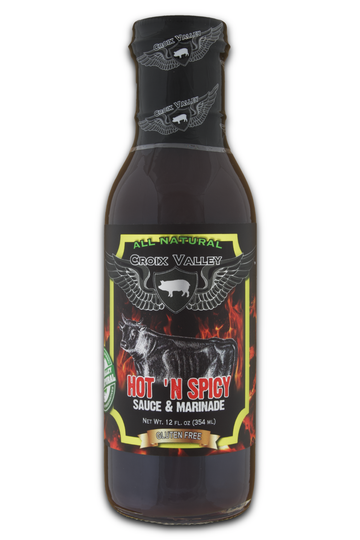 Croix Valley Hot n Spicy Sauce & Marinade CV01